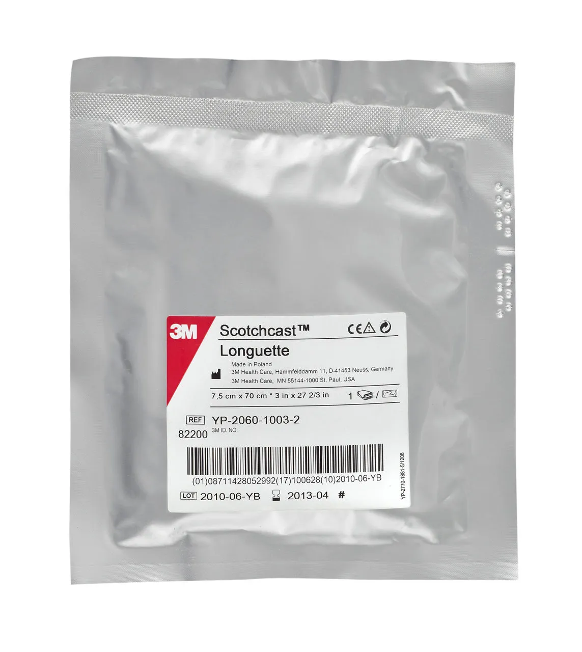 Scotchcast Longuette 12,5cmx90,0cm AP 10 dreilagig Scotchcast Longuette 12,5cmx90,0cm AP 10 dreilagig