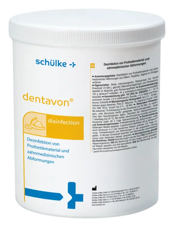 Schülke dentavon Desinfektionsmittel - 900 g Dose