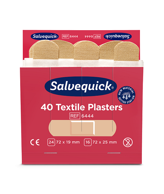 Salvequick Textilpflaster elastisch / Nachfüllpackung