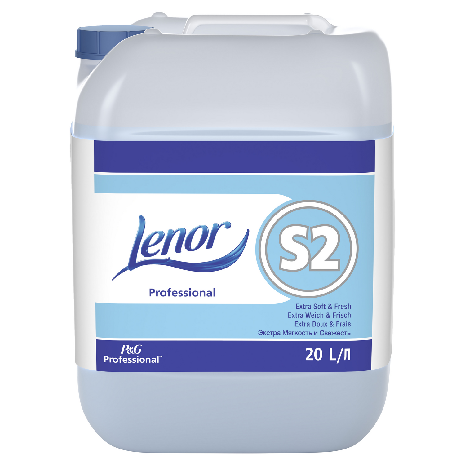 P&G PROFESSIONAL LENOR S2 Extra Weich & Frisch Kanister 20 L