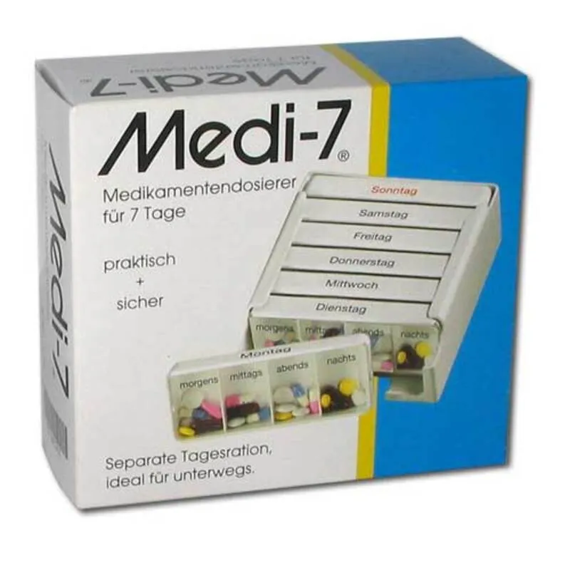 Medi-7, Medikamentendosierer für eine Woche, NEO Medi-7, Medikamentendosierer für eine Woche, NEO