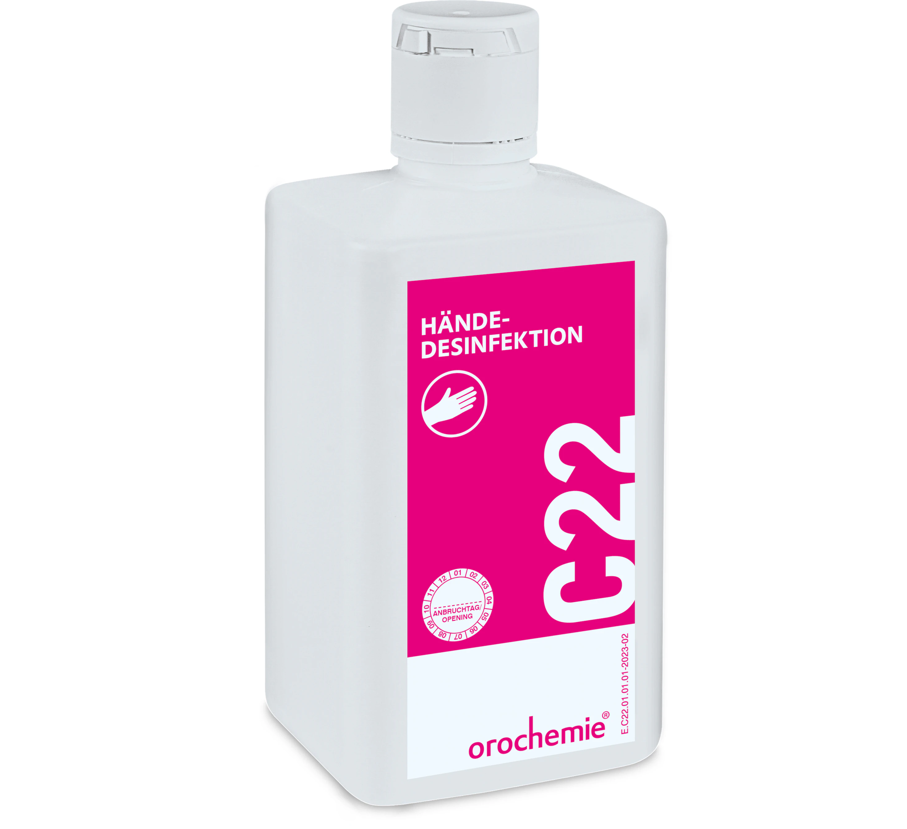 C 22 Händedesinfektion 500 ml