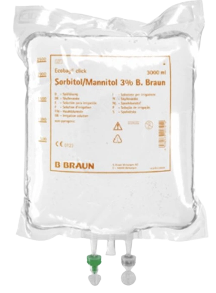 Sorbitol/Mannitol 3%B.Braun Spüll. PK 4 3000ml Ecobag click