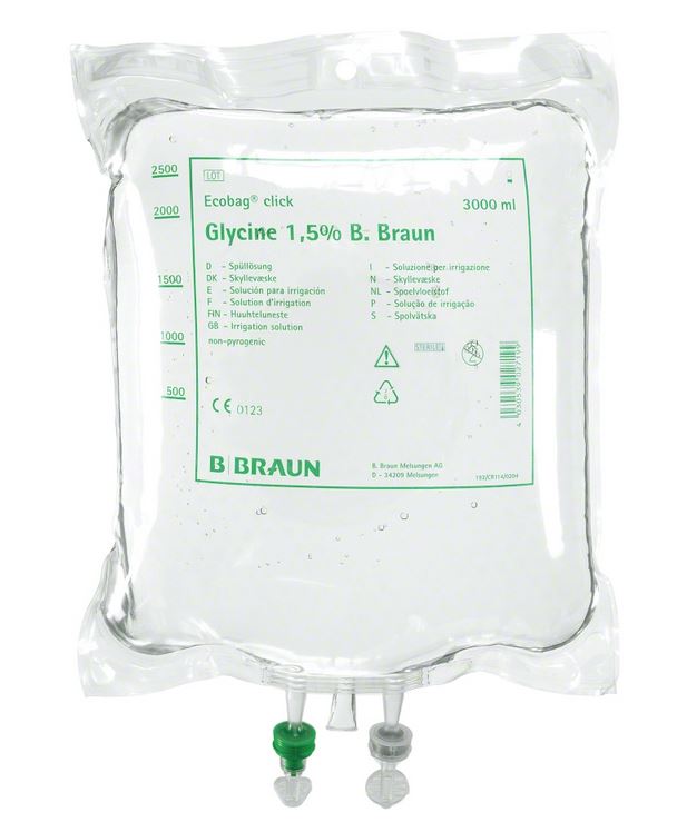 Glycine 1,5% B.Braun Spüllösung Ecobag click