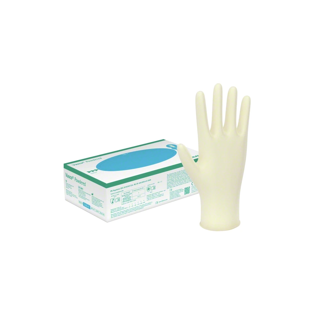 Vasco powdered Naturkautschuklatex Handschuh Vasco powdered Naturkautschuklatex Handschuh