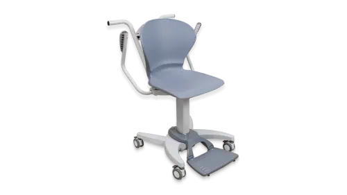 Stuhlwaage 300kg - 4  Lenkrollen +Feststellbremse (geeicht)