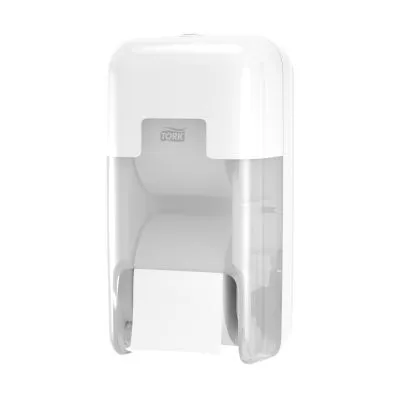 Luxury Toilettenpapierspender Kunststoff, weiß