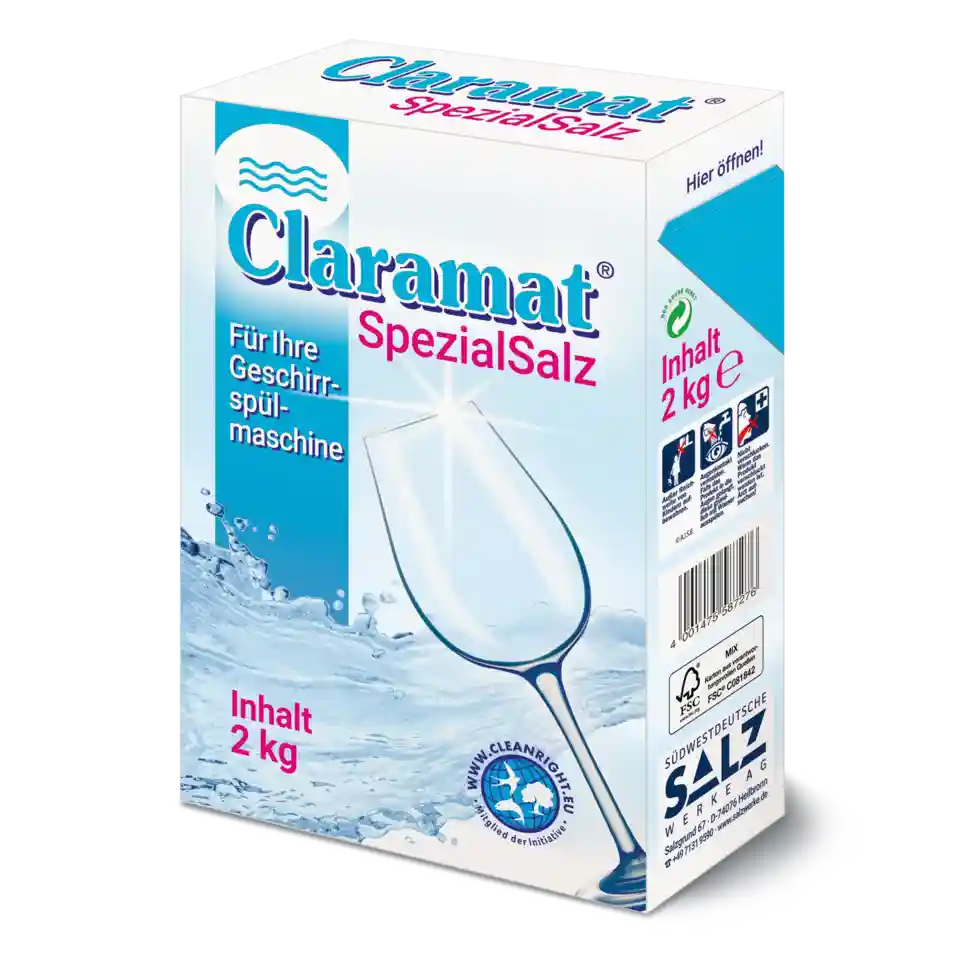Claramat(R) SpezialSalz Packung 2 kg Claramat(R) SpezialSalz Packung 2 kg