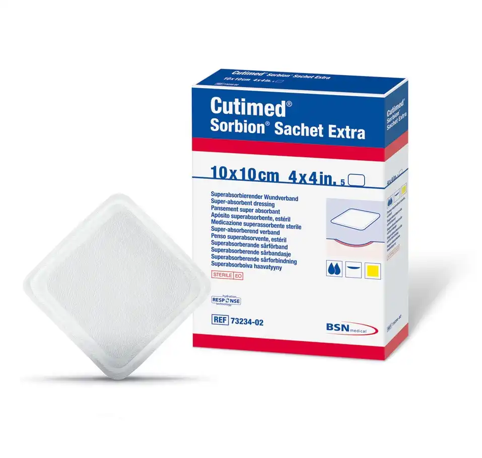 Cutimed® Sorbion® Sachet Extra 10 cm x 10 cm