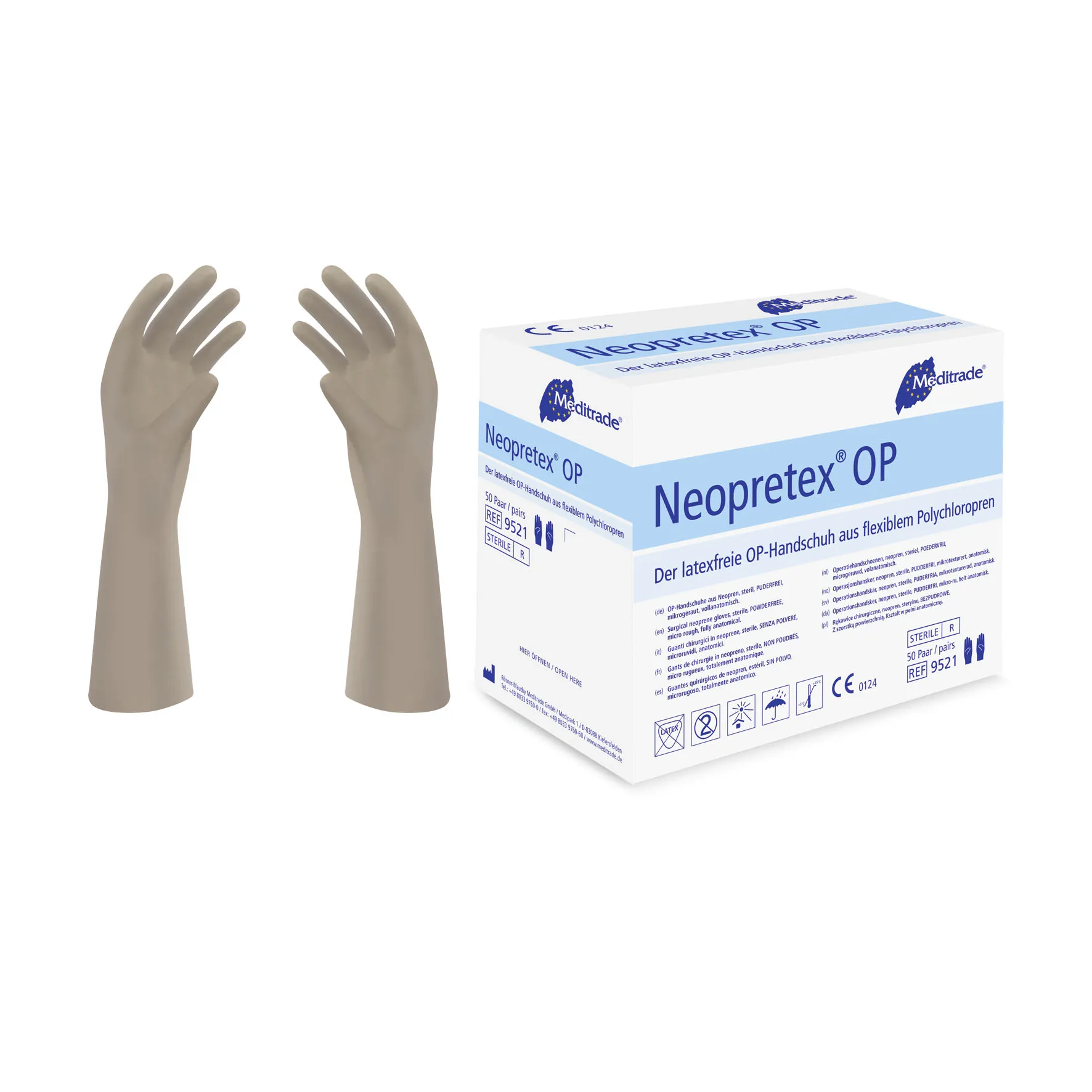 Neopretex® OP, Handschuh aus Polychloropren