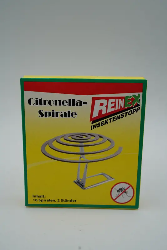 REINEX INSEKTENSTOPP Citronella-Spirale, 10 Stück