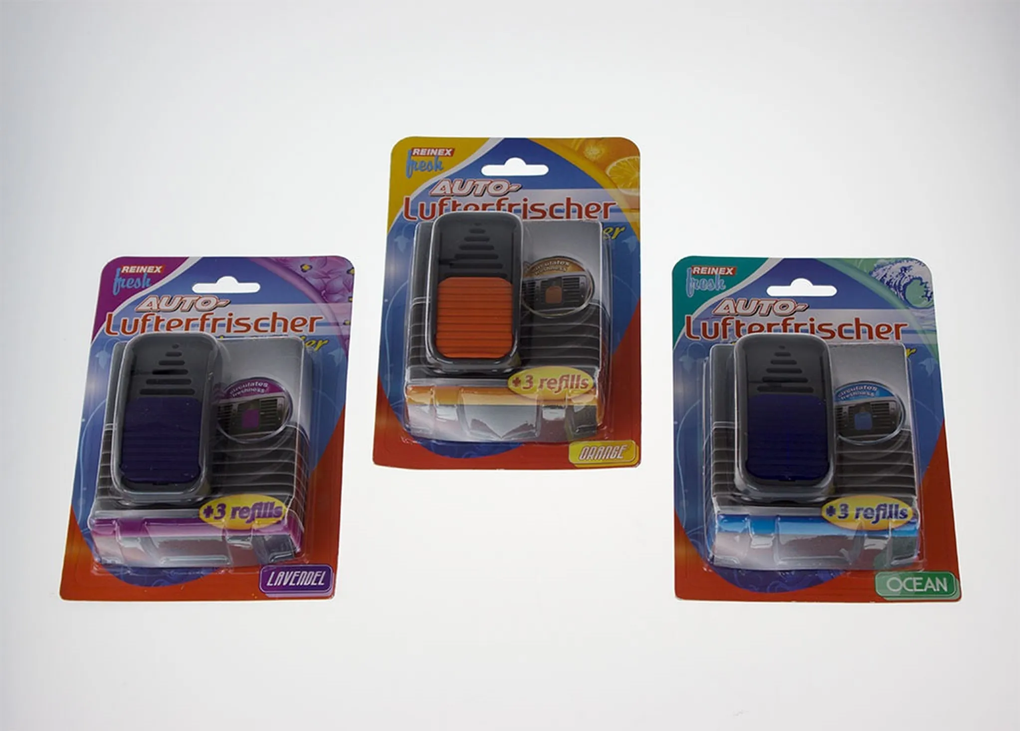 Auto-Lufterfrischer inkl. Nachfüller sortiert Auto-Lufterfrischer inkl. Nachfüller sortiert