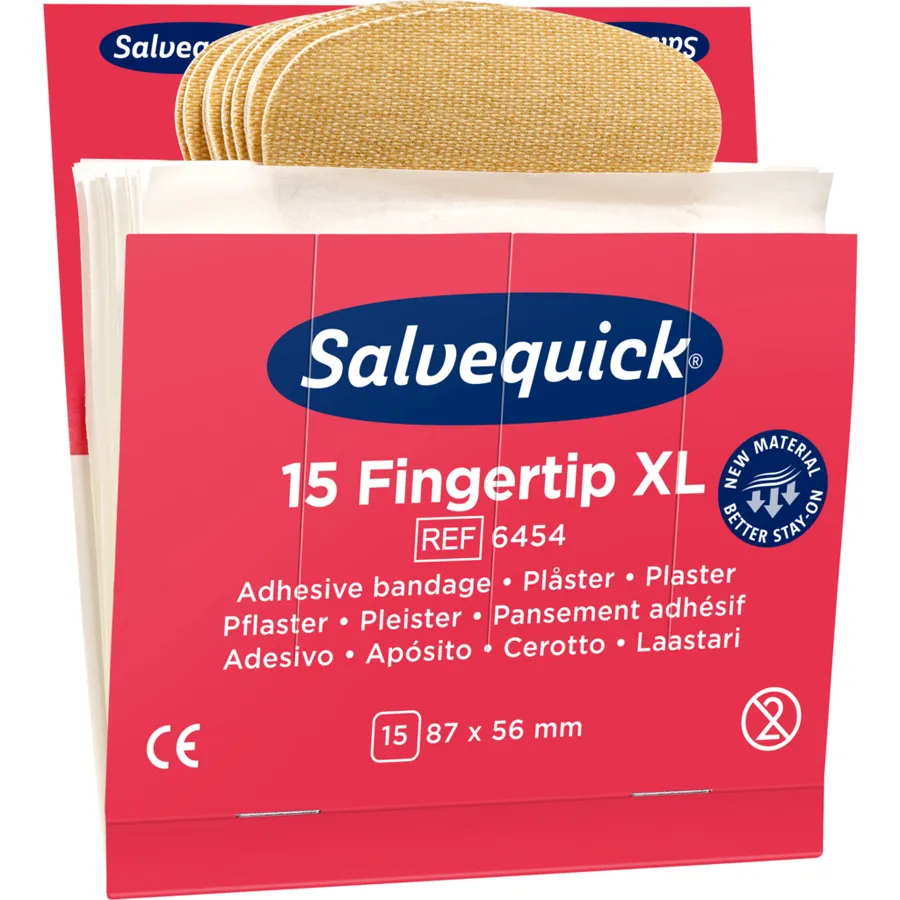 Fingerkuppenpflaster elastisch Gr. XL / Nachfüllpackung Fingerkuppenpflaster elastisch Gr. XL / Nachfüllpackung