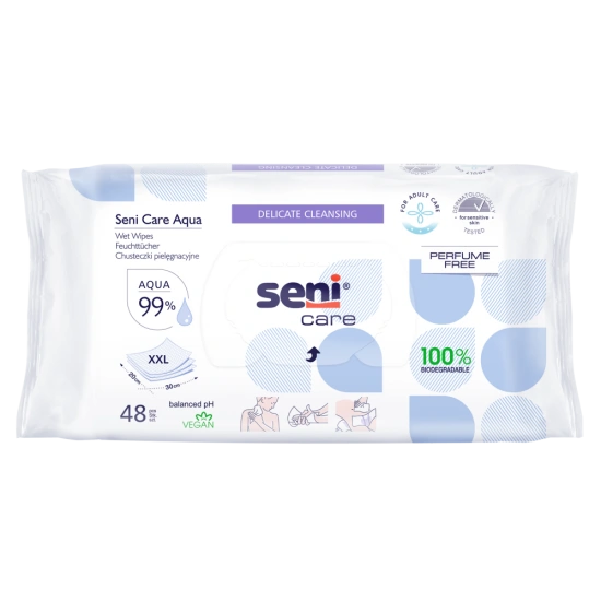 Seni Feuchttücher Aqua 48 Stück