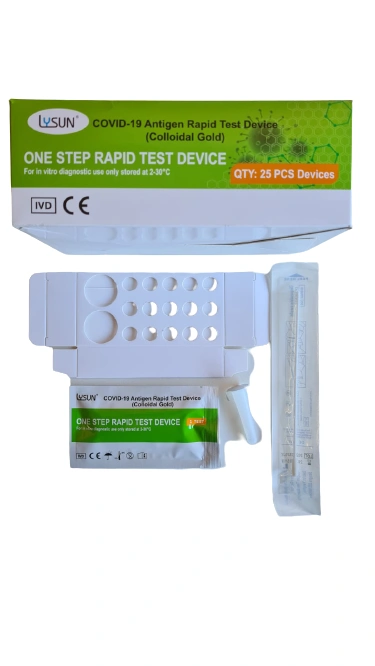 Lysun Antigen 25er Profi Test MHD 10/2024 Lysun Antigen 25er Profi Test MHD 10/2024