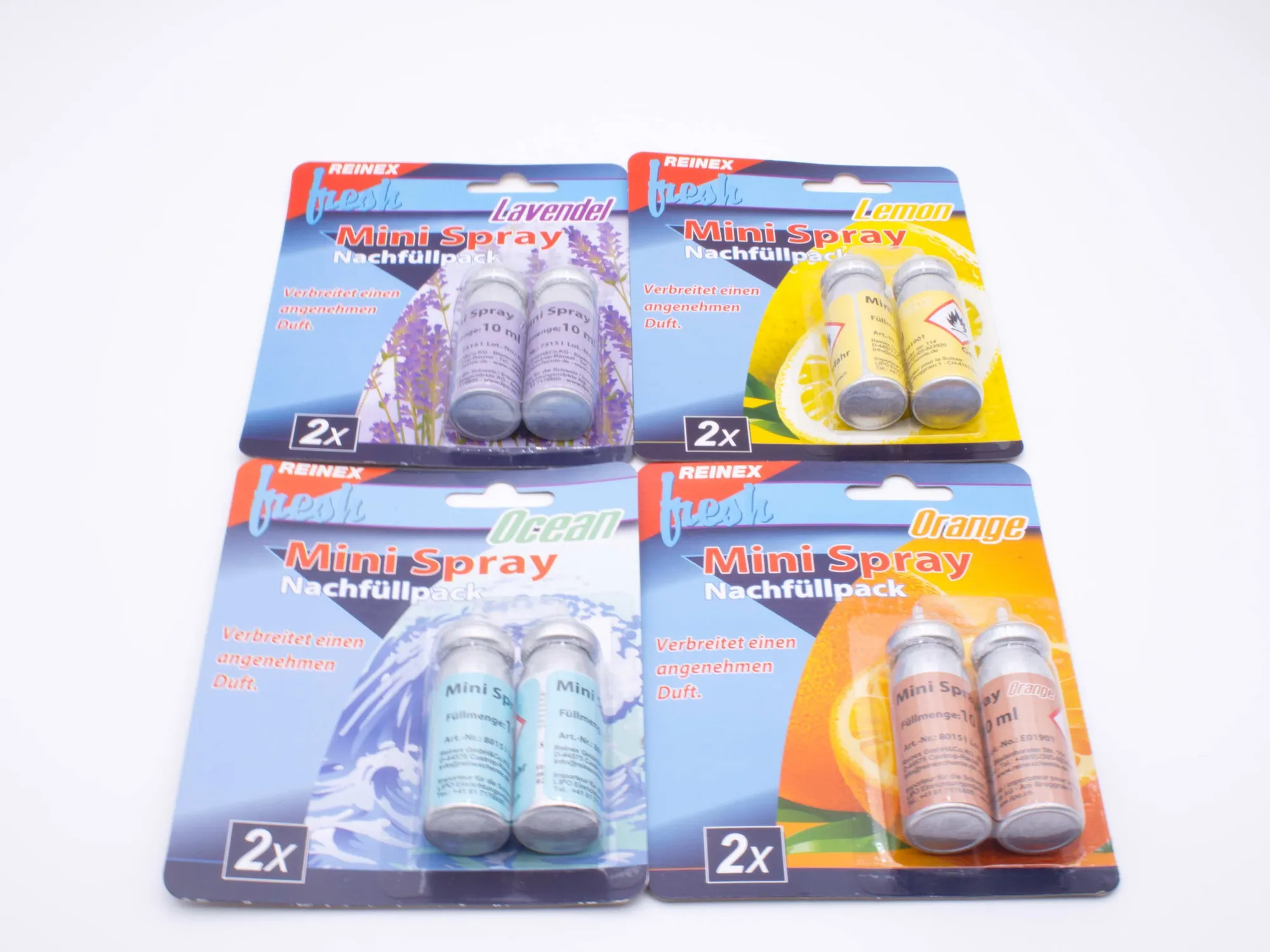 Mini Spray Nachfüllpack 2 x 10 ml Mini Spray Nachfüllpack 2 x 10 ml