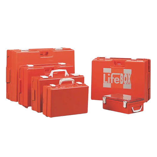 LifeBOX 1 Notfallkoffer orange, gefüllt nach DIN 13232