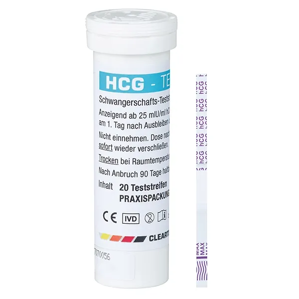 Cleartest Schwangerschaftstest AP 20 Praxisdispenser Cleartest Schwangerschaftstest AP 20 Praxisdispenser