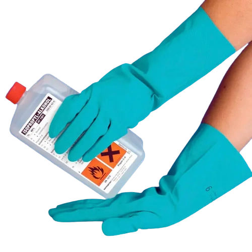 Trivex Chemikalien Schutzhandschuhe Gr.L aus Nitril - extra stark Trivex Chemikalien Schutzhandschuhe Gr.L aus Nitril - extra stark