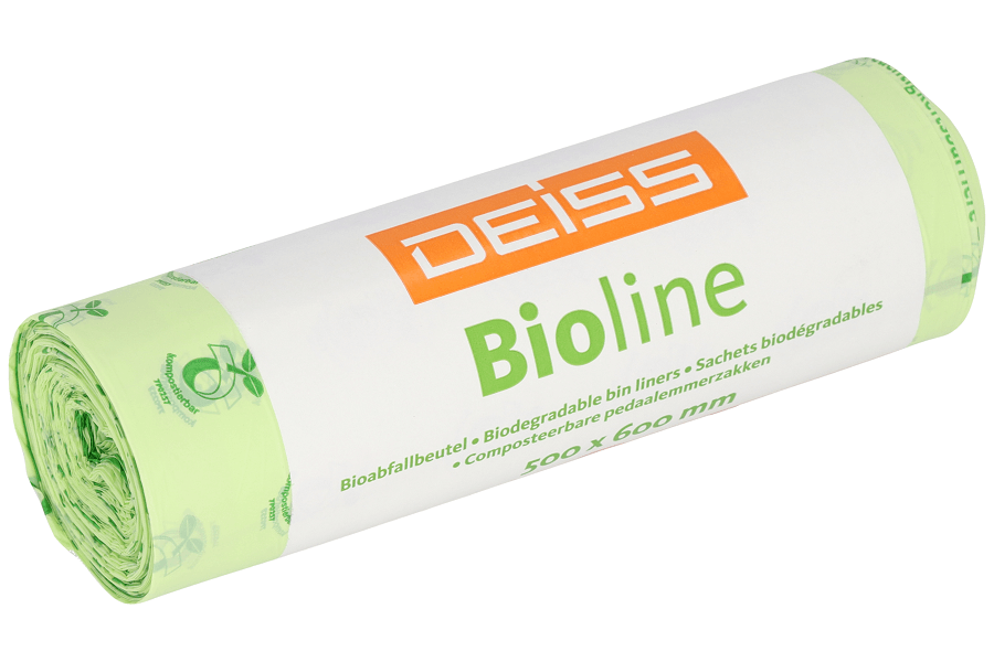 Deiss Bioline-Bioabfallbeutel 30 L - 100% kompostierbar