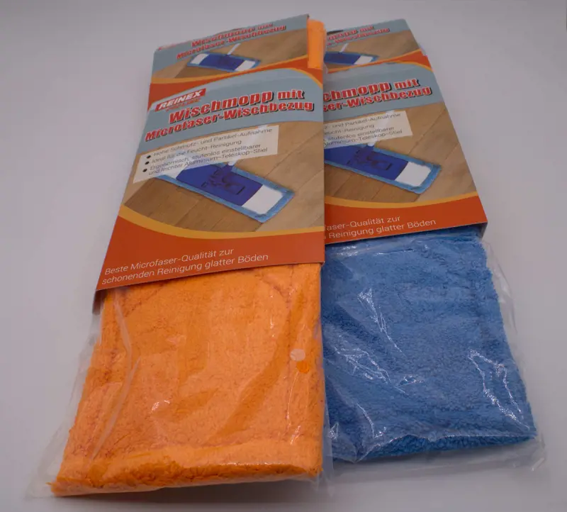Wischmopp mit Microfaser-Wischbezug Wischmopp mit Microfaser-Wischbezug