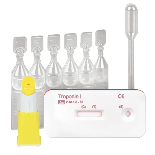 Cleartest Troponin I Infarkt-Test AP 10 Vollblut/Serum/Kapillarbl/Plasma