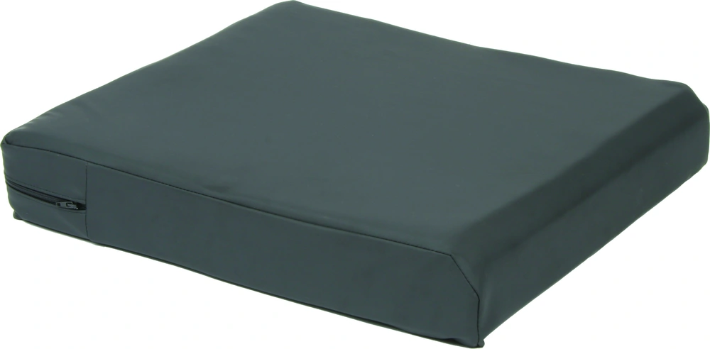 Sitzkissen Viskose, schwarzem Inkontinenzbezug 40x45x8cm