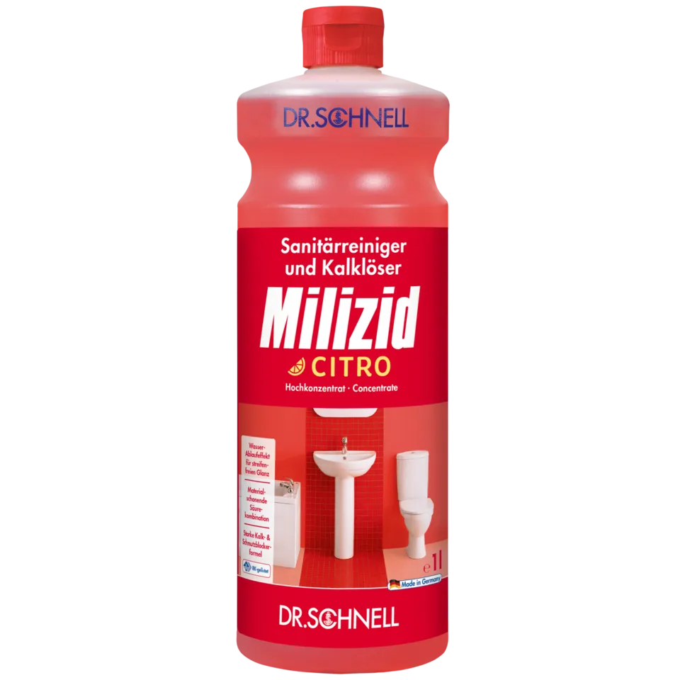 MILIZID CITRO Sanitärreiniger und Kalklöser MILIZID CITRO Sanitärreiniger und Kalklöser