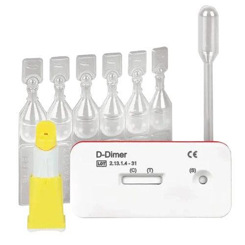 Cleartest D-Dimer Schnelltest f.d.qual. Nachweis von D-Dimer in Vollblut Cleartest D-Dimer Schnelltest f.d.qual. Nachweis von D-Dimer in Vollblut