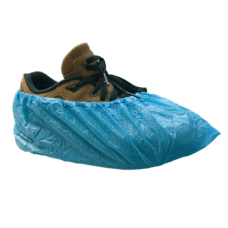 CPE-Überziehschuhe, blau, Gr. L, ca. 15 x 36 cm, 100 Stk.