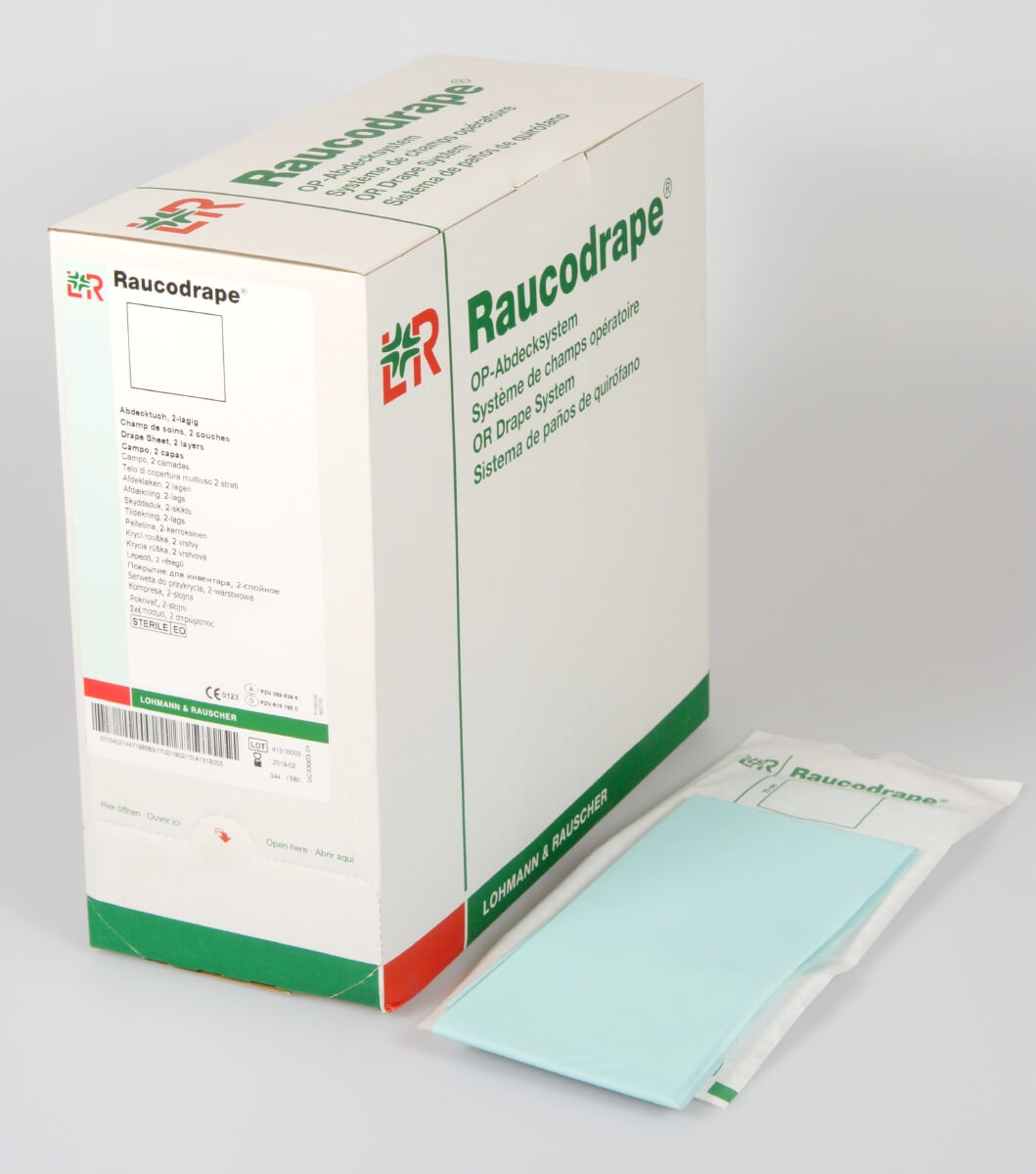 Raucodrape® PRO OP-Klebetuch 2-lagig steril, 75 cm x 90 cm