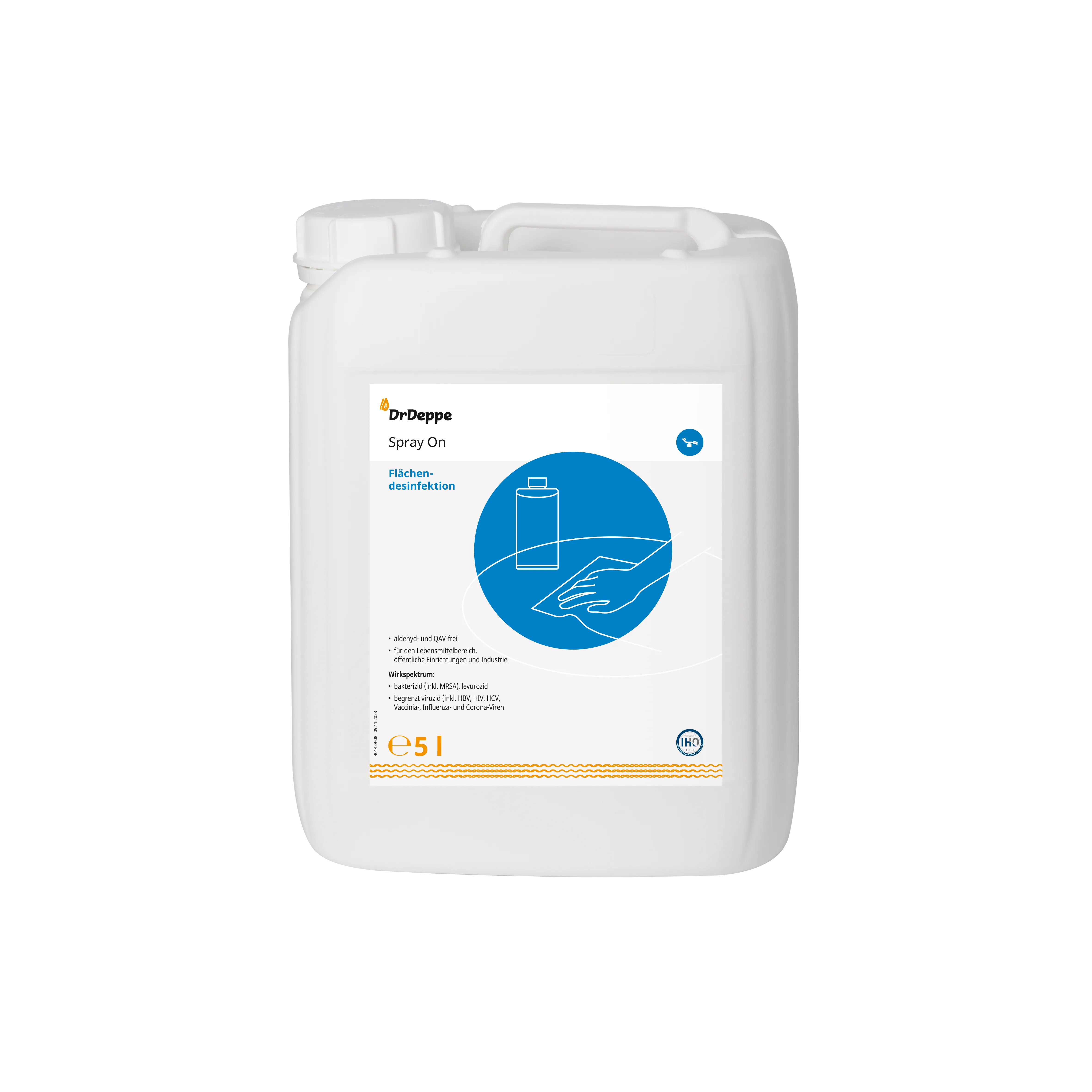 DrDeppe SprayOn Flächendesinfektion 5 L DrDeppe SprayOn Flächendesinfektion 5 L