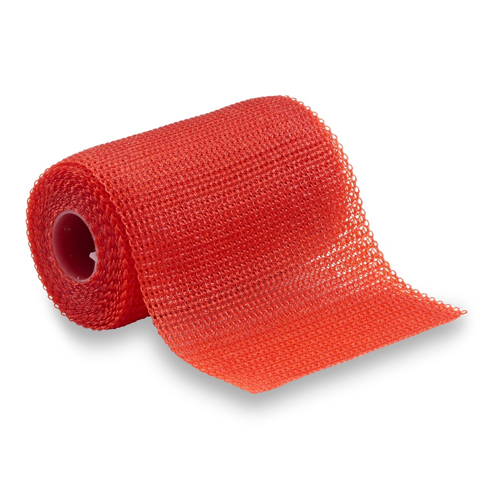Soft Cast rot 7,6 cm x 3,6 m AP 10 flex.semi-rigider Stüzverband