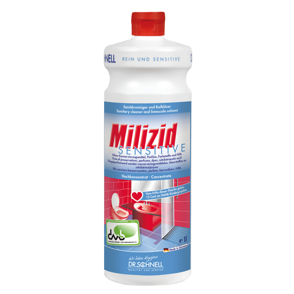 MILIZID SENSITIVE Flasche 1 Liter