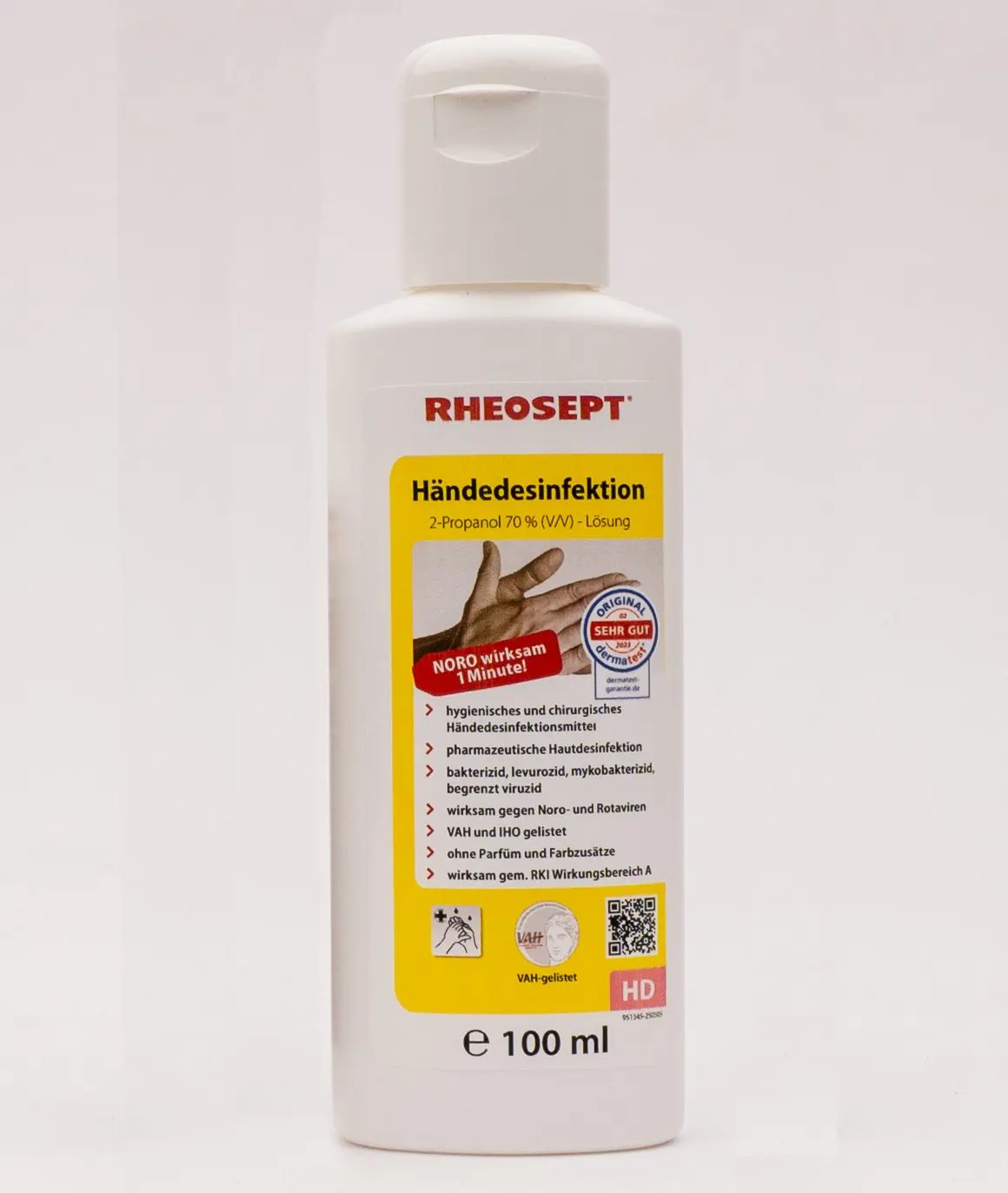 RHEOSEPT-Händedesinfektion Kittelflasche 100 ml