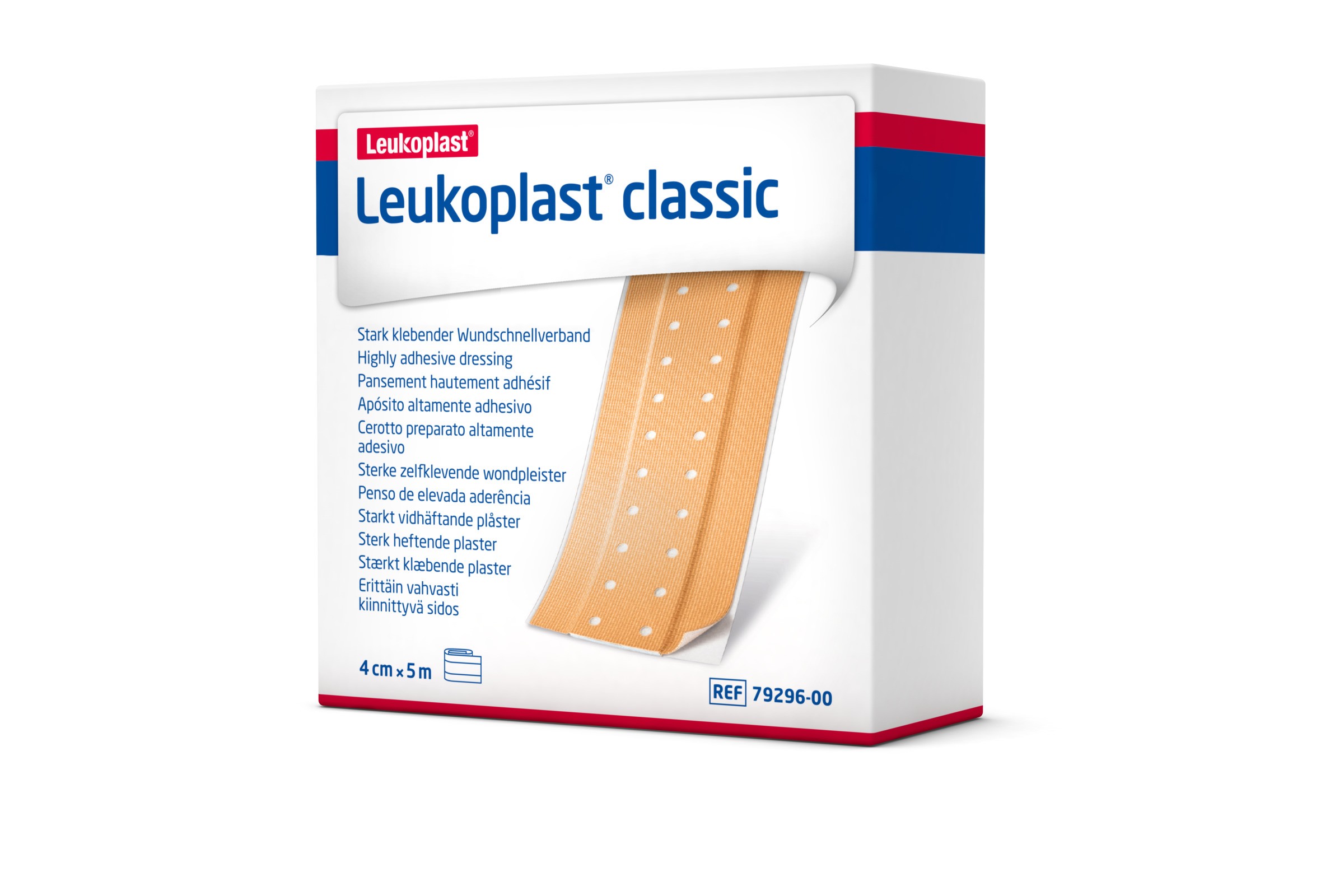 Leukoplast® classic Wundpflaster 5 m x 4 cm