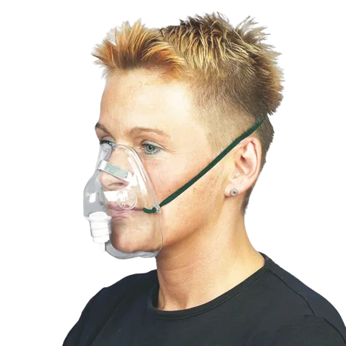 Sauerstoffmaske DCT für Erwachsene mit Ohrbändern+Clip,ohne V.-Schlauch
