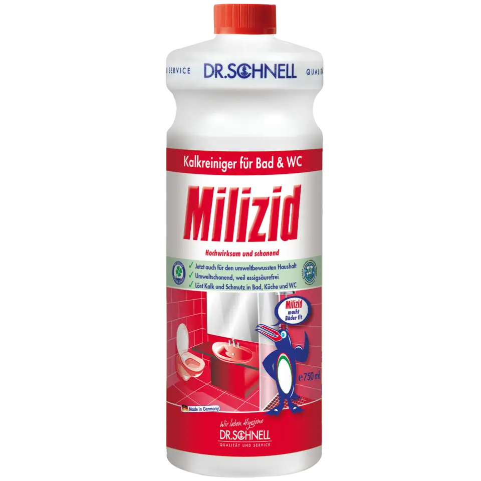 MILIZID KALKREINIGER Sanitärreiniger und Kalklöser MILIZID KALKREINIGER Sanitärreiniger und Kalklöser