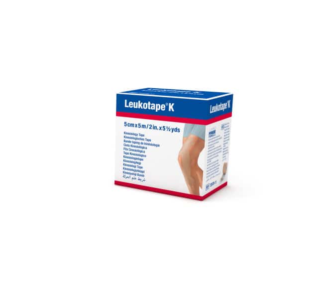 Leukotape® K Kinesio Tape Fixierbinde Hautfarben 5 m x 5 cm
