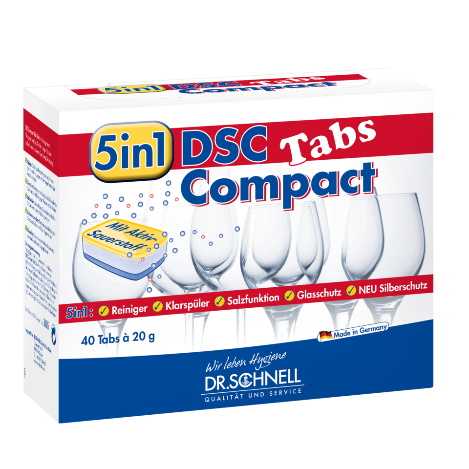 DSC COMPACT TABS Packung 40 Tabs