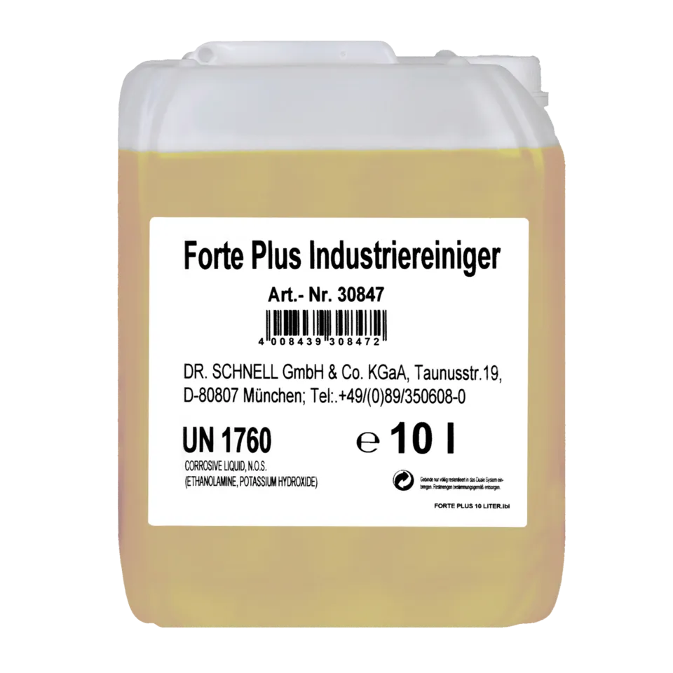 FORTE PLUS INDUSTRIEREINIGER Kanister 10 Liter