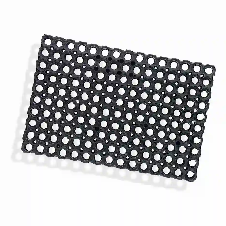 Gummi-Ringmatte 40 x 60 x 1,6 cm Gummi-Ringmatte 40 x 60 x 1,6 cm