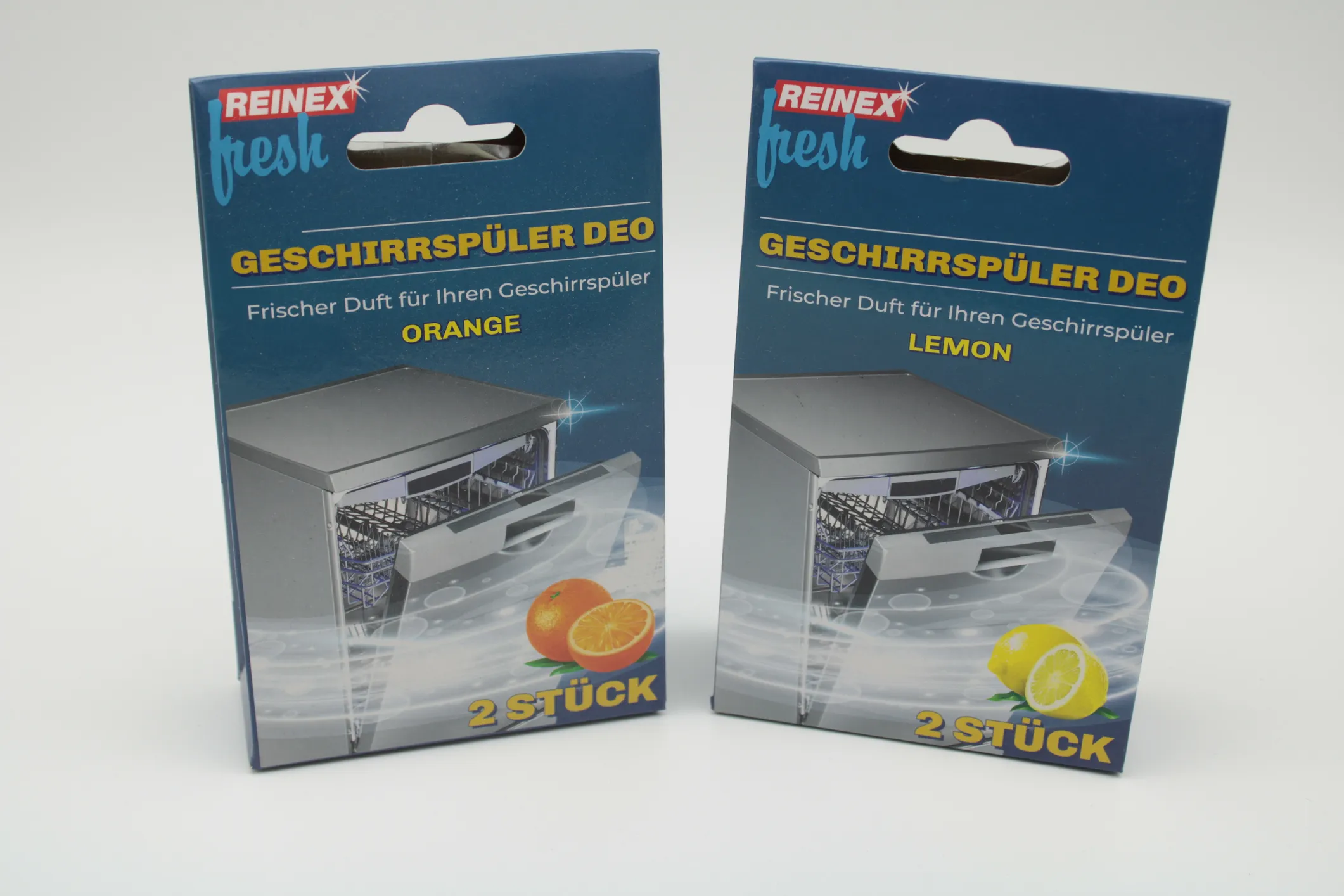 Geschirrspüler Deo 2-fach sortiert Orange/Lemon Geschirrspüler Deo 2-fach sortiert Orange/Lemon