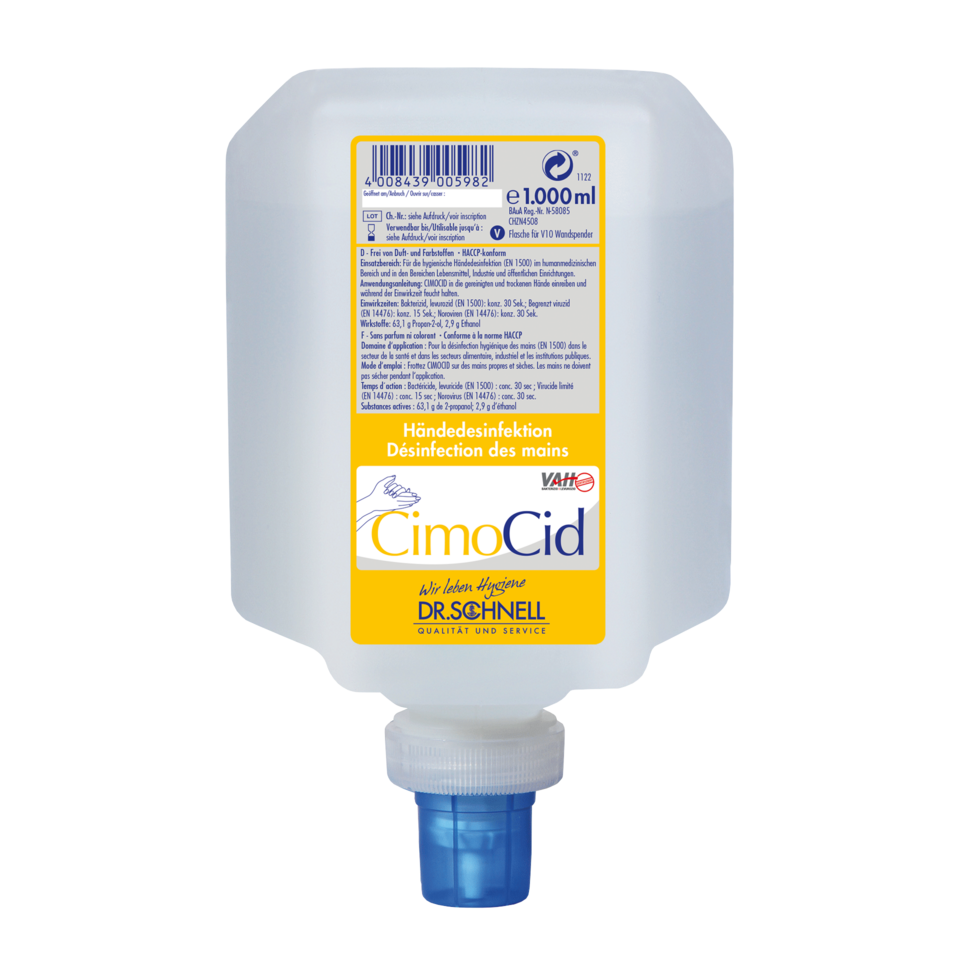 CIMOCID Spenderflasche V10 1000 ml