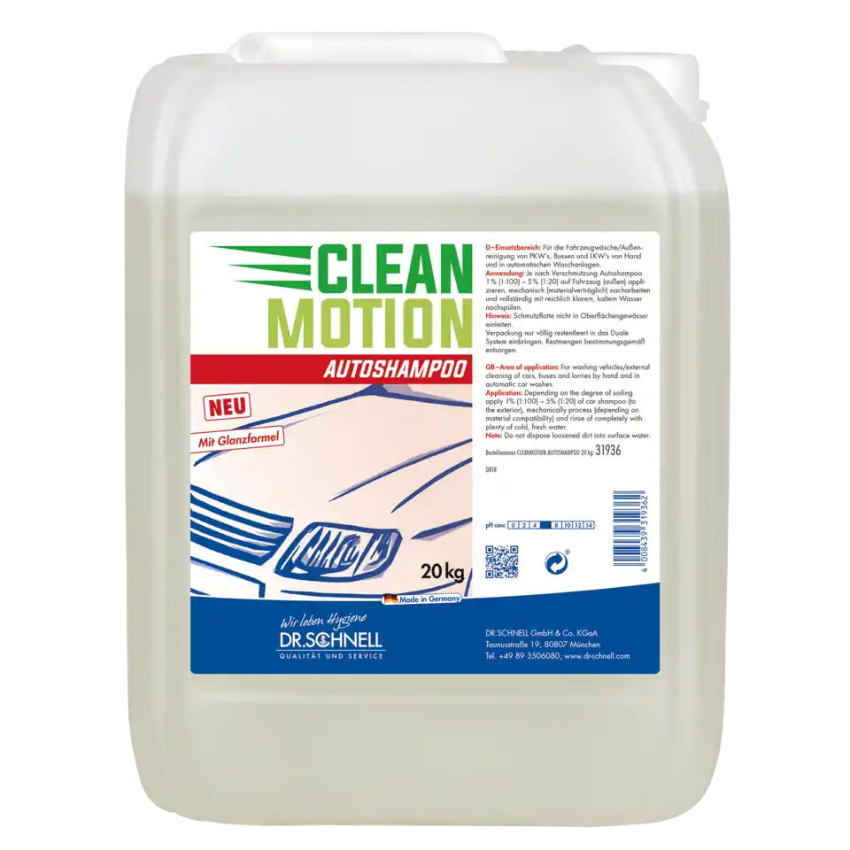 CLEANMOTION AUTOSHAMPOO Kanister 20 kg