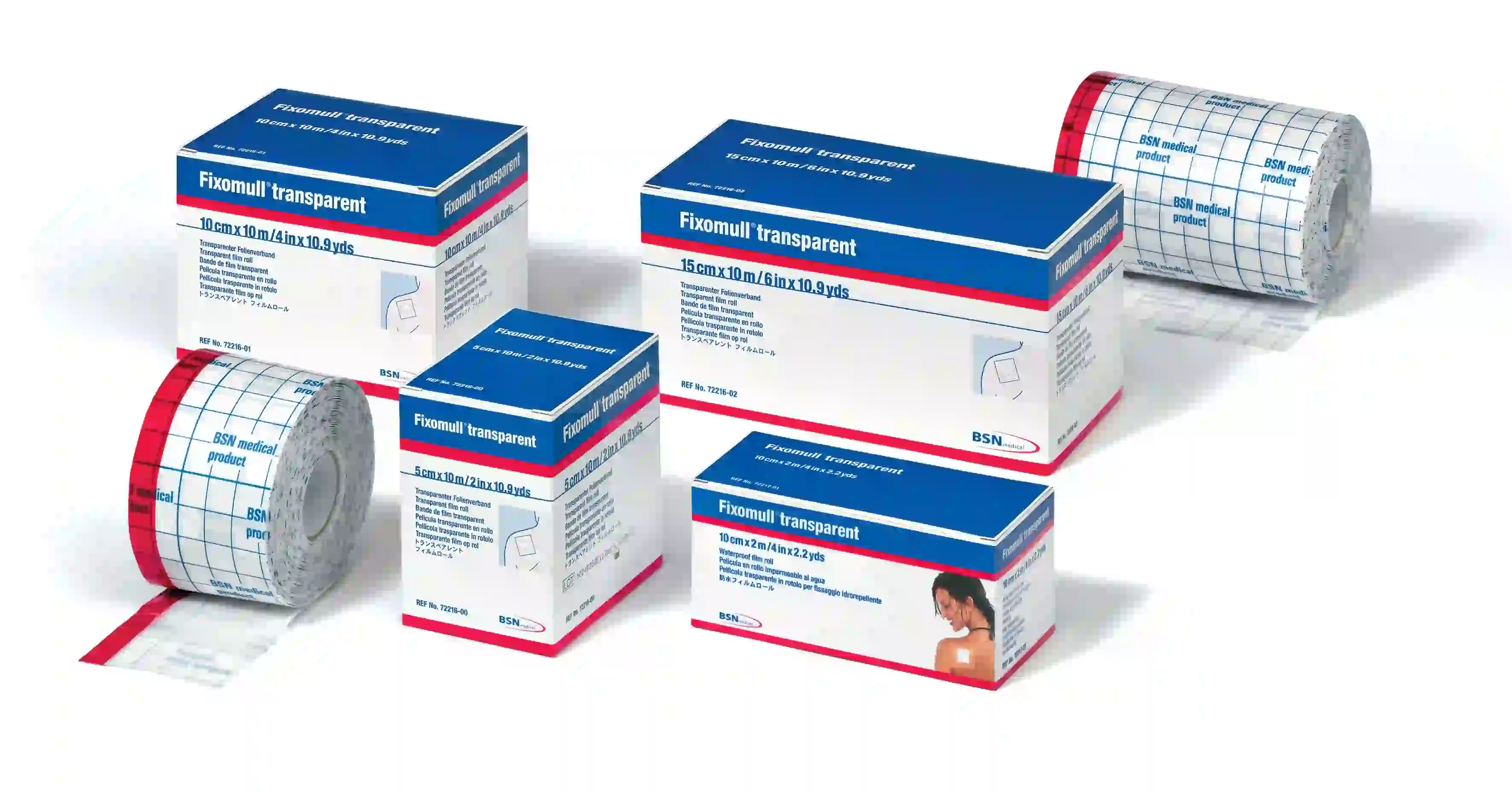 Fixomull® transparent Fixierpflaster Fixomull® transparent Fixierpflaster
