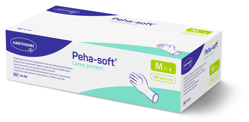 Peha-soft latex protect Handschuhe