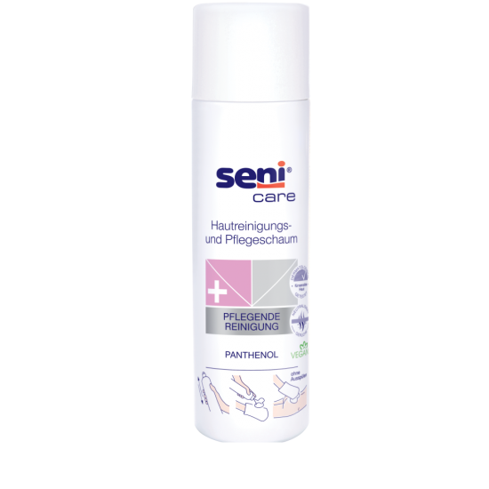 Seni Care Hautreinigungs- und Pflegeschaum 500 ml Seni Care Hautreinigungs- und Pflegeschaum 500 ml