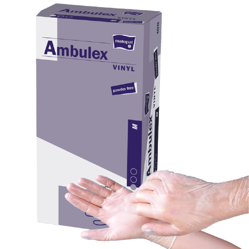 Ambulex Vinyl Handschuh Größe S Ambulex Vinyl Handschuh Größe S