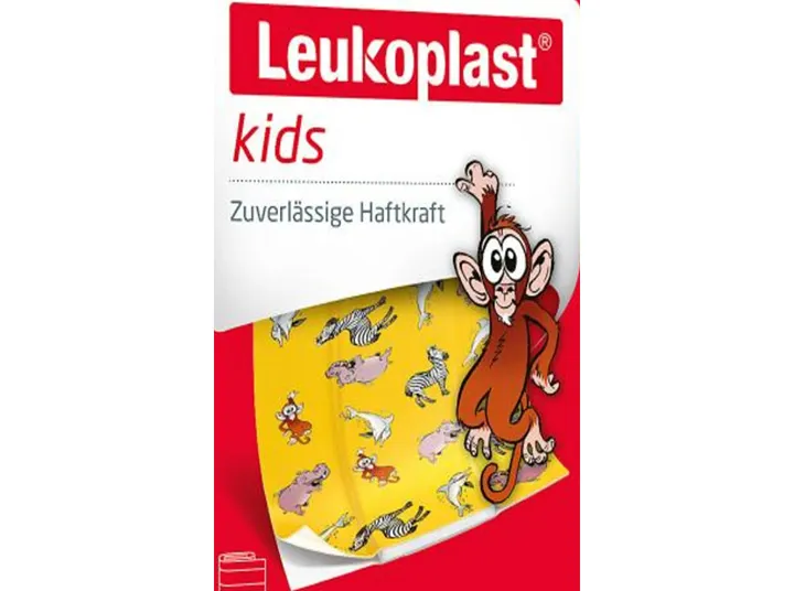 Leukoplast Kids 4x 3,8x6,3cm / 8x 1,9x5,6cm